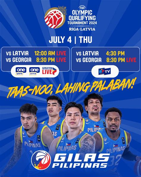 gilas live stream|FIBA OQT: Gilas Pilipinas schedule, where to watch, and all else .